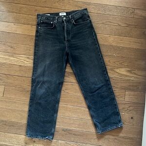 AGOLDE Faded Black Jeans